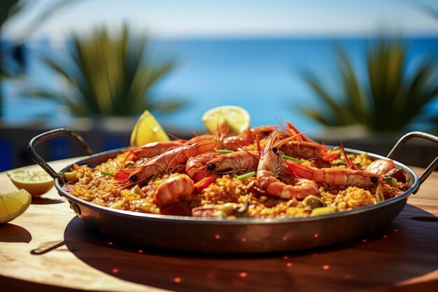 collagen rich foods shrimp paella