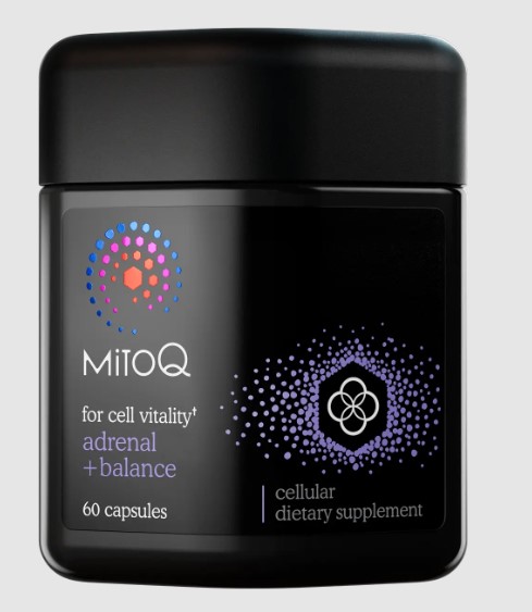 MitoQ-Adrenal-Balance cortisol lowering supplement