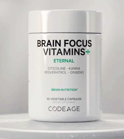 brain focus vitamins codeage