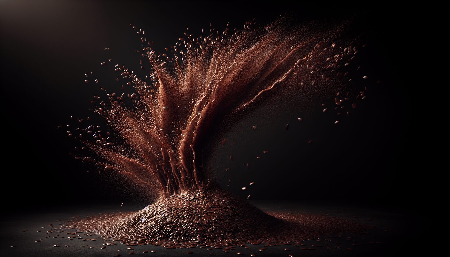 flax seeds splashed source of choline flax seeds splashed